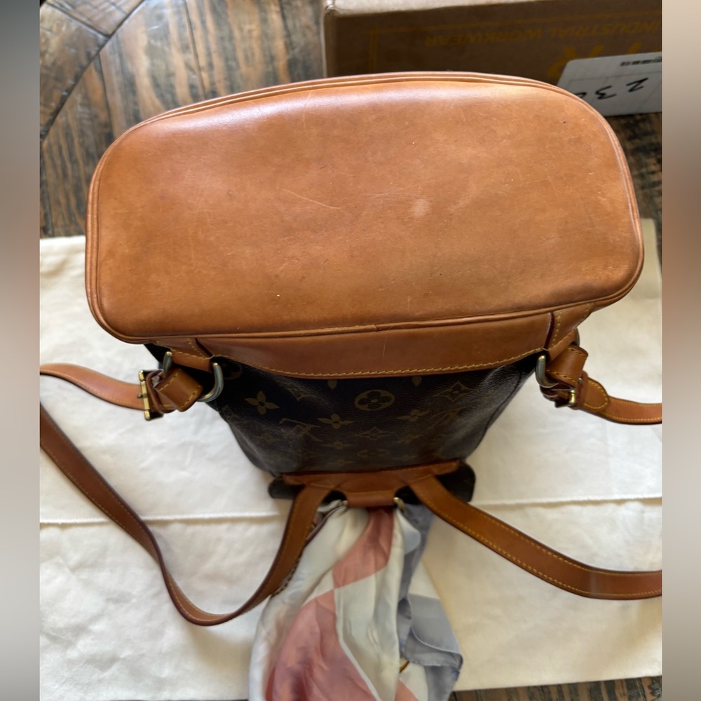 Louis Vuitton Leather Montsours MM Backpack - Picture 6 of 15